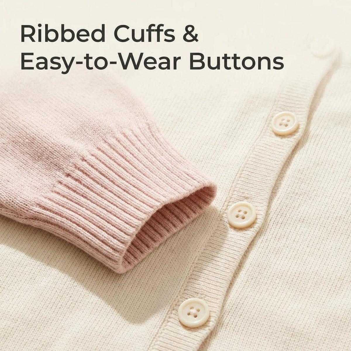 Petal-Stitch Openwork Knit Cardigan