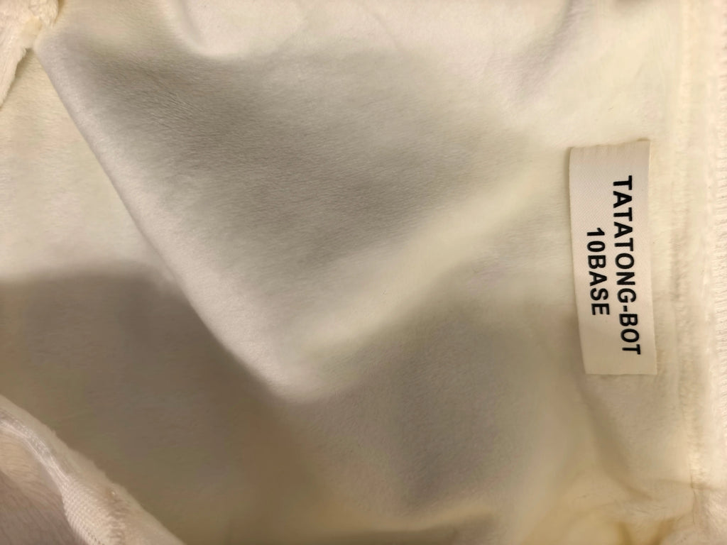 Antique Mist Cotton Fleece Romper