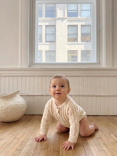 Pointelle Heritage Knit Romper