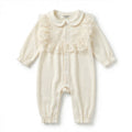 TATATONG-BOT [VESTIGIA] 10BASE-01 "Antique Mist" Heavyweight Bio-Cotton Sensory-Protection Romper // Infant & Toddler Jumpsuit, Sleepwear & Thermal Suit