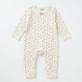 [GOSSAMERE ] 10BASE-09 // "Floral Slumber" Pure Cotton Romper
