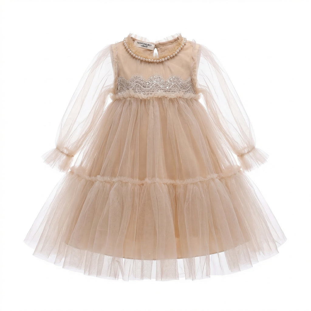 [VESTIGIA] 10BASE-04 // "Phantom Pearl" Tulle Restoration Dress
