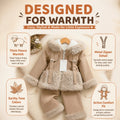 Alpine Aviator Faux-Shearling Jacket & Pants Set